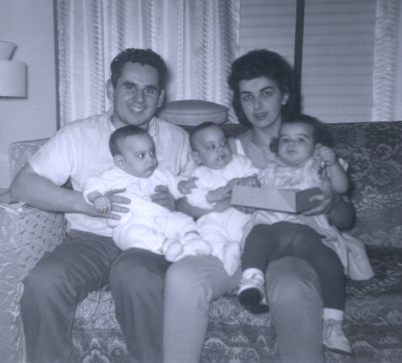 Dad and family 1962