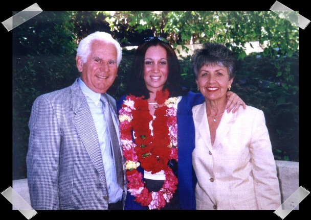 Tony Tina, Nicole graduation sml framed