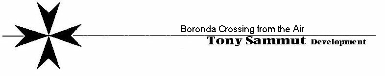 Boronda Crossing from the Air