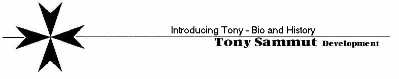  Introducing Tony - Bio and History